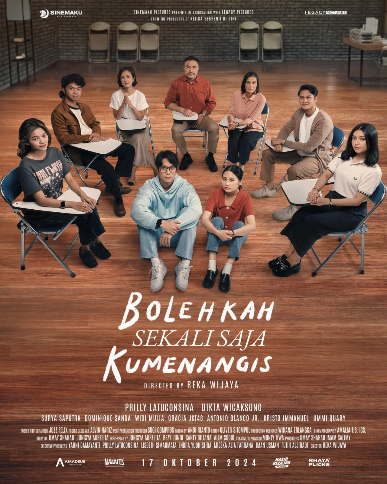 Bolehkah Sekali Saja Kumenangis Poster